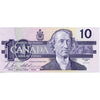 BC-57b 1989 Canada $10 Bonin-Thiessen, BDW, Uncirculated (MS60)