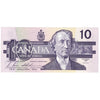 BC-57b 1989 Canada $10 Bonin-Thiessen, BEA, Uncirculated (MS60)