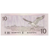 BC-57b 1989 Canada $10 Bonin-Thiessen, BED, AU-UNC (AU55)