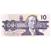 BC-57b 1989 Canada $10 Bonin-Thiessen, BEE, Almost Uncirculated (AU50)