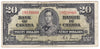 BC-25c 1937 Canada $20 Coyne-Towers, K/E, CIRC