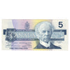 BC-56b 1986 Canada $5 Thiessen-Crow, EPW, Uncirculated (MS60)
