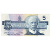 BC-56b 1986 Canada $5 Thiessen-Crow, FPJ, Uncirculated (MS60)