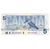 BC-56b 1986 Canada $5 Thiessen-Crow, GNE, Uncirculated (MS60)