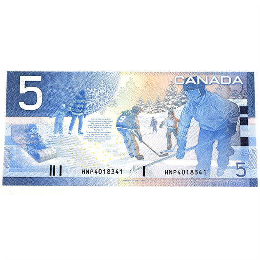BC-56b 1986 Canada $5 Thiessen-Crow, GNU, CUNC