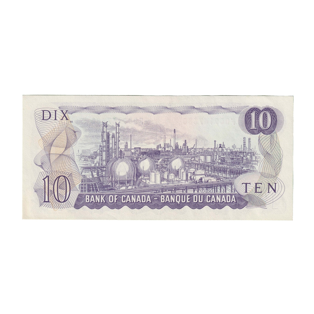 BC-49e 1971 Canada $10 Thiessen-Crow, FDC, AU-UNC (AU55)