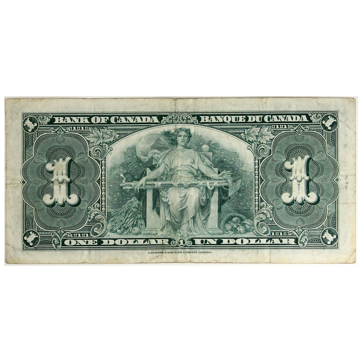 BC-21d 1937 Canada $1 Coyne-Towers, R/N, F