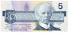 BC-56bA 1986 Canada $5 Thiessen-Crow, FNX Above 7.08M, Choice Uncirculated (CUNC63)