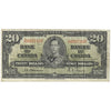 BC-25a 1937 Canada $20 Osborne-Towers, A/E, VF