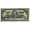 BC-25b 1937 Canada $20 Gordon-Towers, D/E, VF