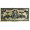 BC-25c 1937 Canada $20 Coyne-Towers, L/E, F-VF (F15)