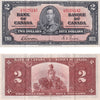 BC-22b 1937 Canada $2 Gordon-Towers, X/B, VF-EF