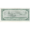 BC-37a 1954 Canada $1 Beattie-Coyne, A/L, EF-AU (EF45)