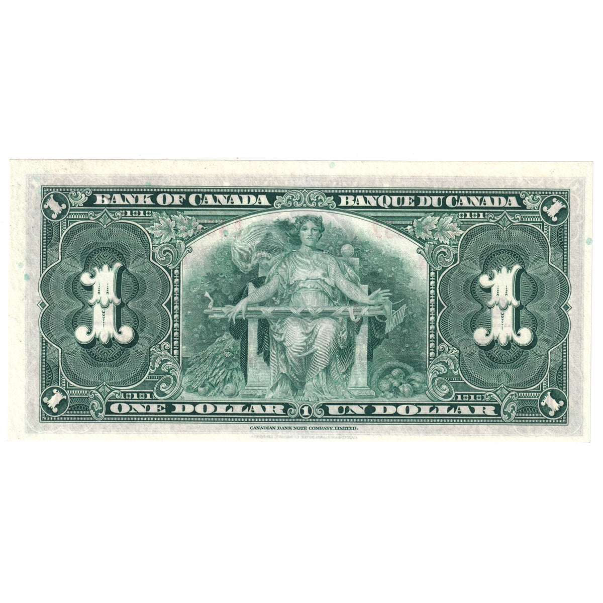 BC-21c 1937 Canada $1 Gordon-Towers, K/L, AU-UNC (AU55)