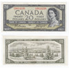BC-33b 1954 Canada $20 Beattie-Coyne, Devil's Face, D/E, VF-EF