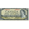 BC-41a 1954 Canada $20 Beattie-Coyne, F/E, VF