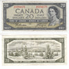 BC-41a 1954 Canada $20 Beattie-Coyne, G/E, Very Fine (VF20)