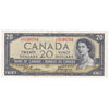 BC-41a 1954 Canada $20 Beattie-Coyne, J/E, VF-EF