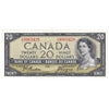 BC-41a 1954 Canada $20 Beattie-Coyne, K/E, Extra Fine (EF40)