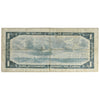 BC-29b 1954 Canada $1 Beattie-Coyne, Devil's Face, J/A, Circ