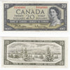 BC-41b 1954 Canada $20 Beattie-Rasminsky, M/E, VF-EF