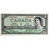 BC-29b 1954 Canada $1 Beattie-Coyne, Devil's Face, L/A, EF-AU (EF45)