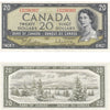 BC-41b 1954 Canada $20 Beattie-Rasminsky, T/E, VF-EF (VF30)