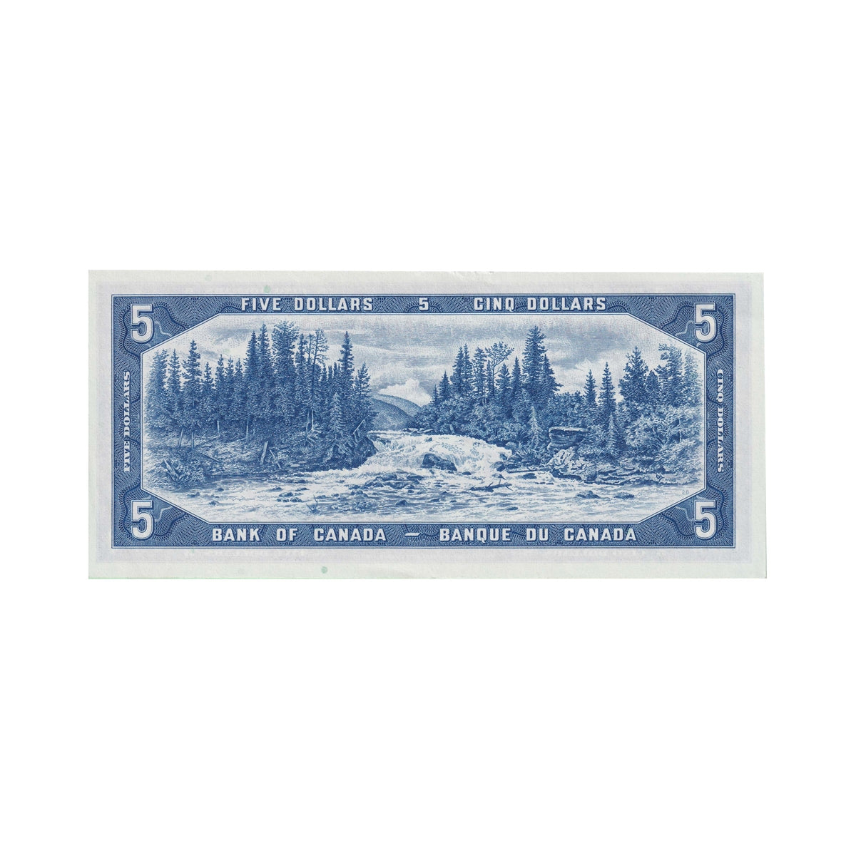 BC-39aA 1954 Canada $5 Beattie-Coyne, *A/C, AU-UNC (AU55)