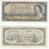 BC-41b 1954 Canada $20 Beattie-Rasminsky, V/E, Extra Fine (EF40)