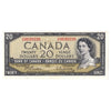BC-41b 1954 Canada $20 Beattie-Rasminsky, V/E, EF-AU (EF45)
