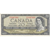 BC-41b 1954 Canada $20 Beattie-Rasminsky, W/E, EF