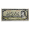BC-41b 1954 Canada $20 Beattie-Rasminsky, Y/E, VF
