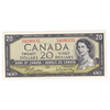 BC-41b 1954 Canada $20 Beattie-Rasminsky, Z/E, EF-AU