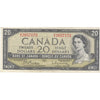 BC-41b 1954 Canada $20 Beattie-Rasminsky, Z/E, VF
