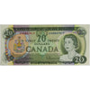BC-50a 1969 Canada $20 Beattie-Rasminsky, EA, Almost Uncirculated (AU50)