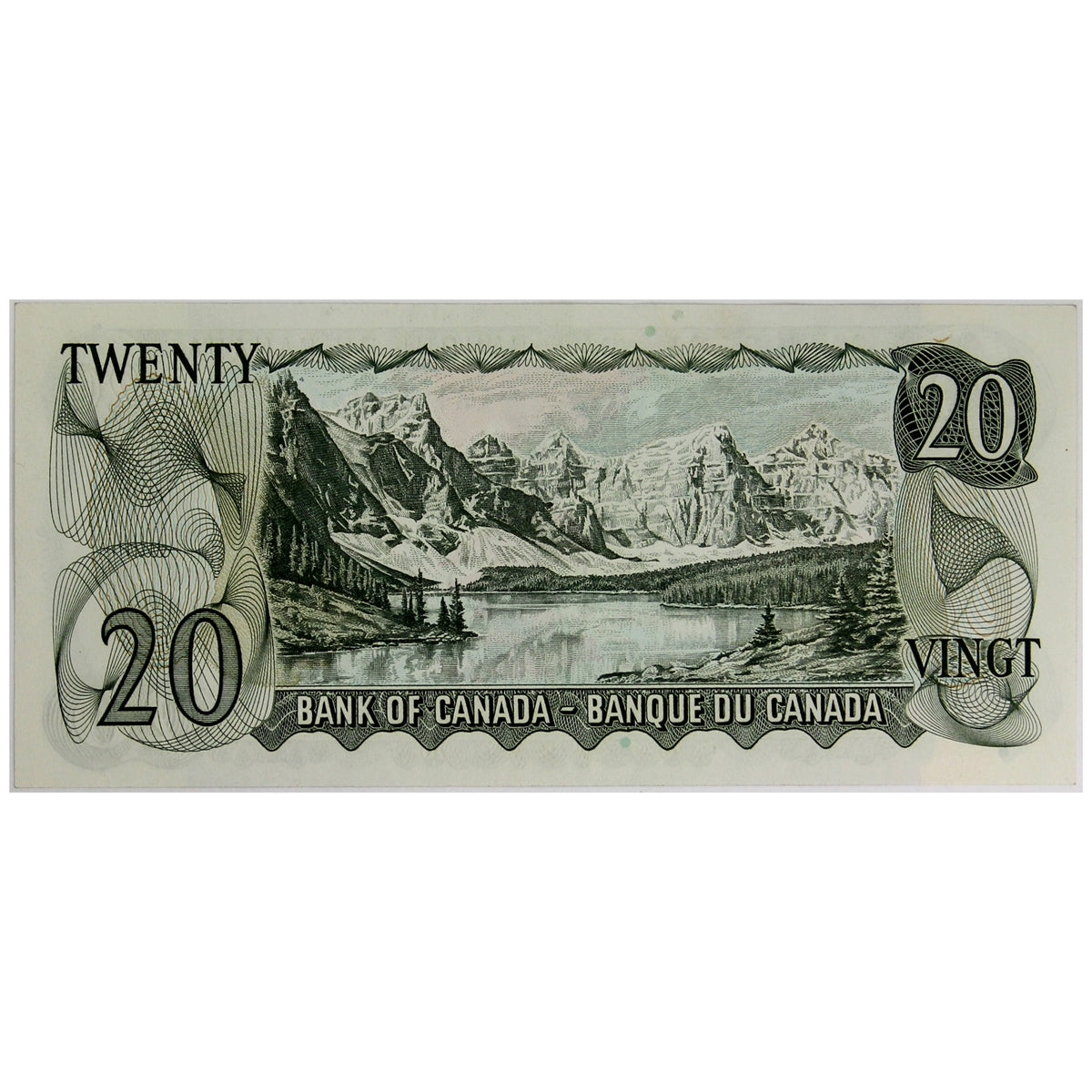 BC-50a 1969 Canada $20 Beattie-Rasminsky, EA, AU-UNC (AU55)