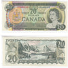 BC-50a 1969 Canada $20 Beattie-Rasminsky, EE, Almost Uncirculated (AU50)