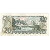 BC-50a 1969 Canada $20 Beattie-Rasminsky, EH, Almost Uncirculated (AU50)