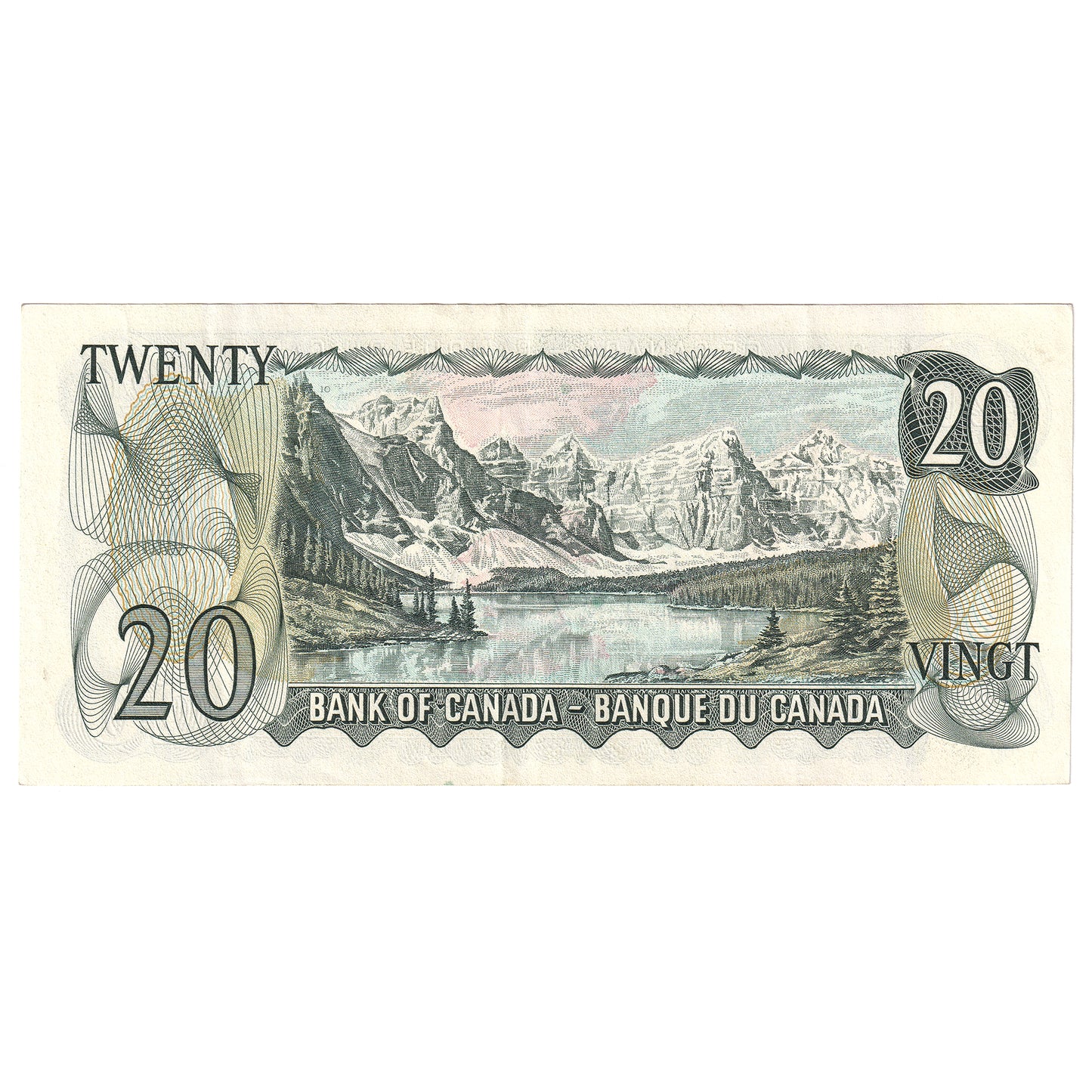 BC-50a 1969 Canada $20 Beattie-Rasminsky, ER, circ