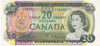 BC-50a 1969 Canada $20 Beattie-Rasminsky, ES, Almost Uncirculated (AU50)