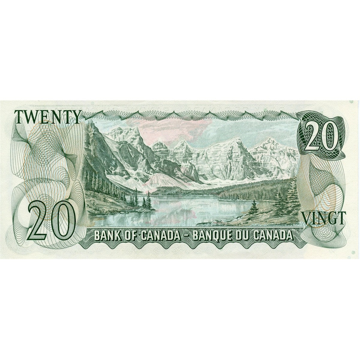 BC-50a 1969 Canada $20 Beattie-Rasminsky, EX, AU-UNC (AU55)