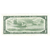 BC-37b-i 1954 Canada $1 Beattie-Rasminsky, D/P, AU-UNC (AU55)