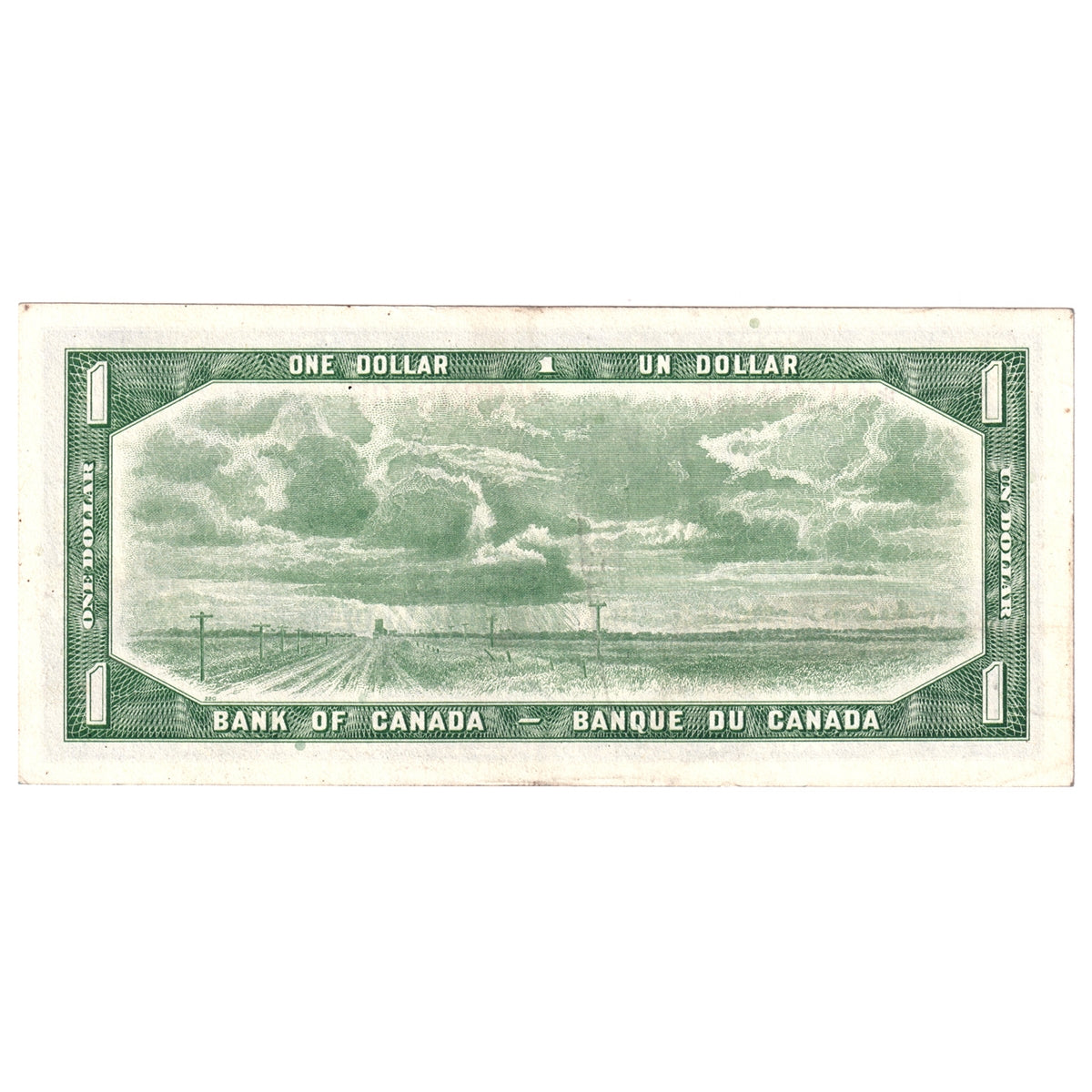 BC-37dA 1954 Canada $1 Lawson-Bouey, *X/F, EF-AU (EF45)