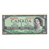 BC-37b-i 1954 Canada $1 Beattie-Rasminsky, P/M, Choice Uncirculated (CUNC63)