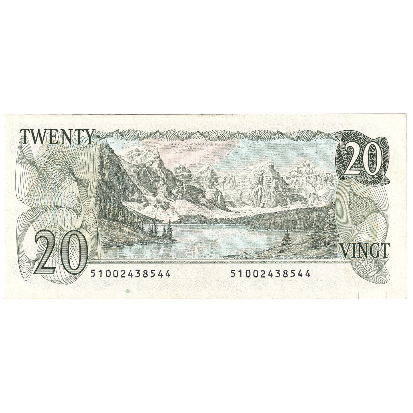 BC-54aA 1979 Canada $20 Lawson-Bouey, 510, Almost Uncirculated (AU50)