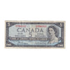 BC-39b 1954 Canada $5 Beattie-Rasminsky, P/X, F-VF (F15)