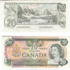 BC-54b 1979 Canada $20 Crow-Bouey, Steel Engraved, Almost Uncirculated (AU50)