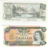 BC-54b 1979 Canada $20 Crow-Bouey, Steel Engraved, AU-UNC