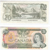 BC-54b-i 1979 Canada $20 Crow-Bouey, Lithographed, Circ