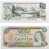 BC-54b-i 1979 Canada $20 Crow-Bouey, Steel Engraved, AU-UNC (AU55)